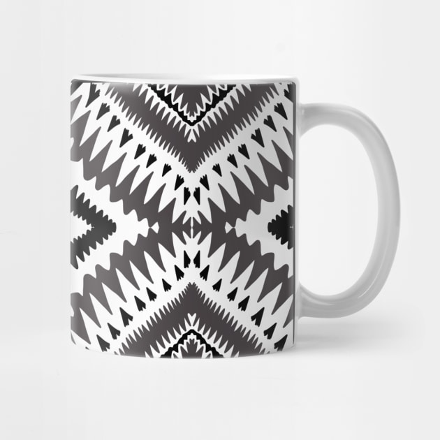 Black and Grey Aztec by Suneldesigns